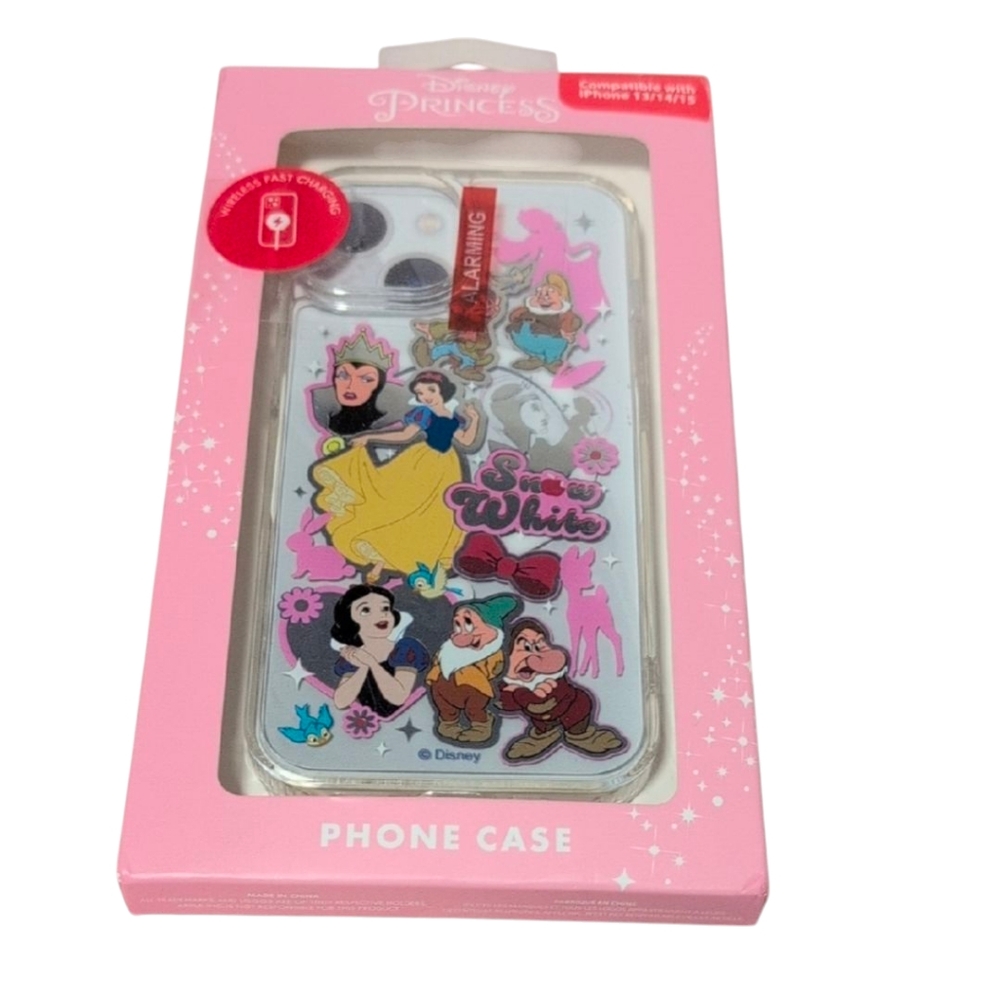 Disney Clear Snow White Phone Case iPhone 13/14/15